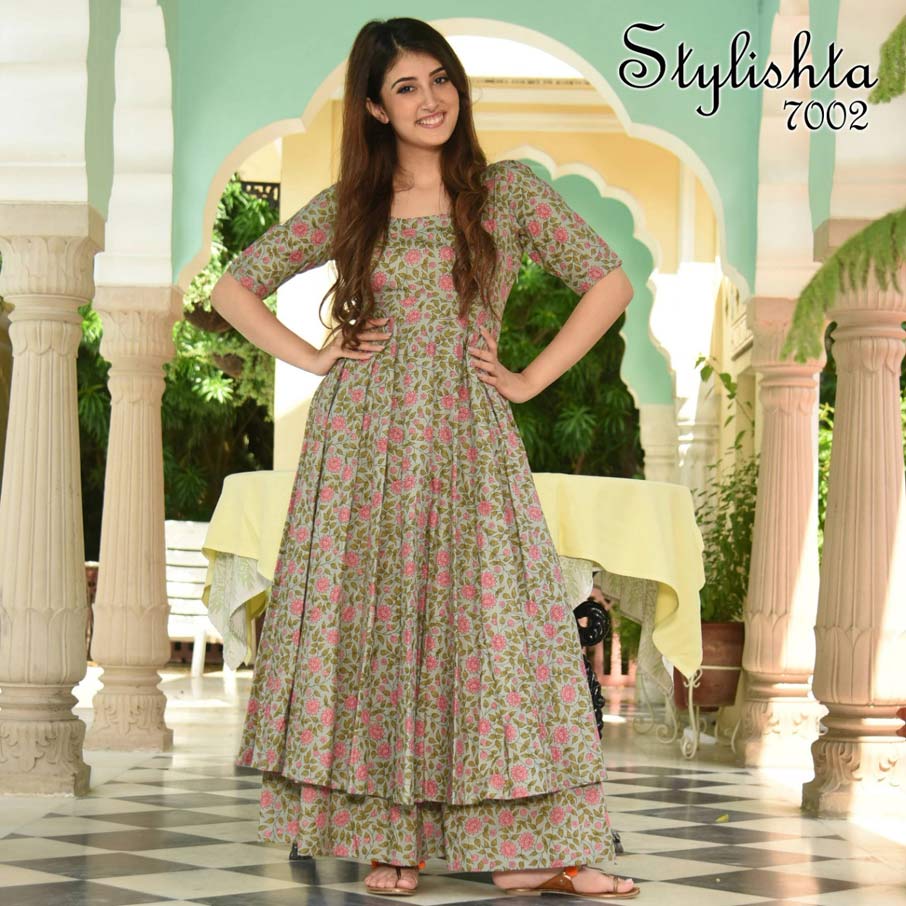 Nyal Stylishta Vol-7 Muslin Print Wholesale Kurta Nyal Stylishta Vol-7 Muslin Print Wholesale Kurta